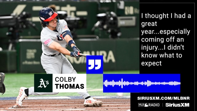 Colby Thomas on his 2024 season