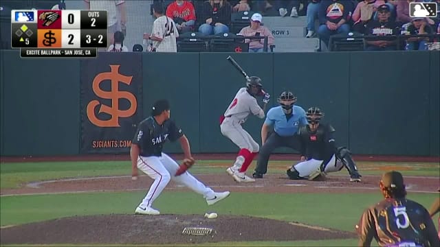 Ashly Andujar singles on a line drive to left fielder Broedy Poppell. Sebastian Blanco scores.
