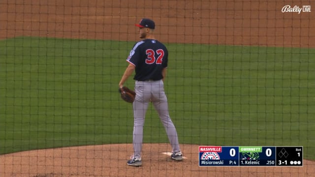 Jacob Misiorowski strikes out five batters in outing