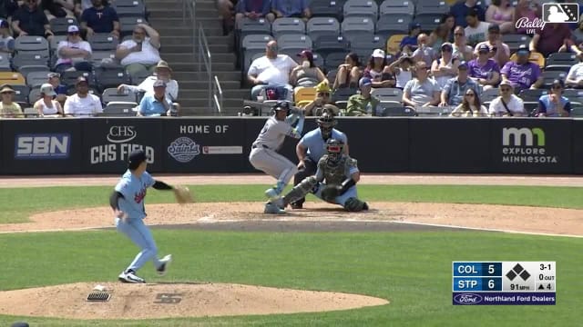 Ryan Gallagher In play, run(s) to Angel Genao