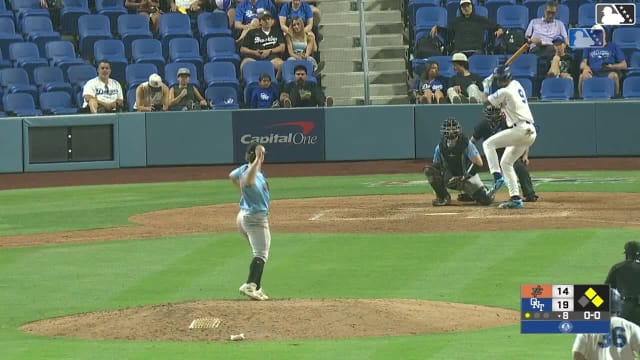 Joendry Vargas homers (8) on a fly ball to left field. Ching-Hsien Ko scores. Oswaldo Osorio scores.