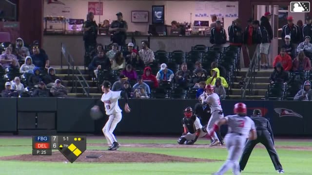 Eli Willits doubles (12) on a line drive to right fielder Stiven Martinez. Rafael Ramirez Jr. scores. Jordan Williams scores.
