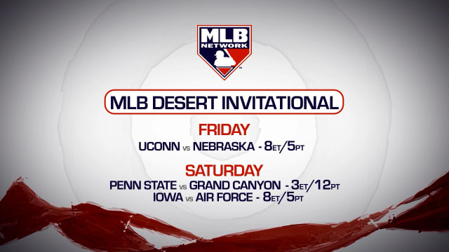 Watch the 2026 MLB Desert Invitational on MLB Network