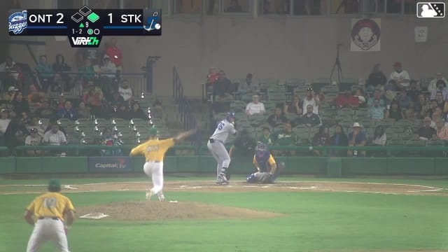Ching-Hsien Ko homers (20) on a fly ball to right center field. Kellon Lindsey scores.