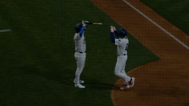 Brandon Tunink's first home run of the season