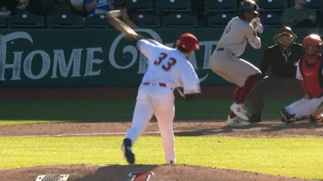 Zach Root strikes out six