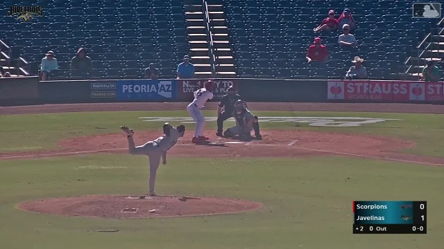 Carlos Sanchez homers (3) on a fly ball to right center field.