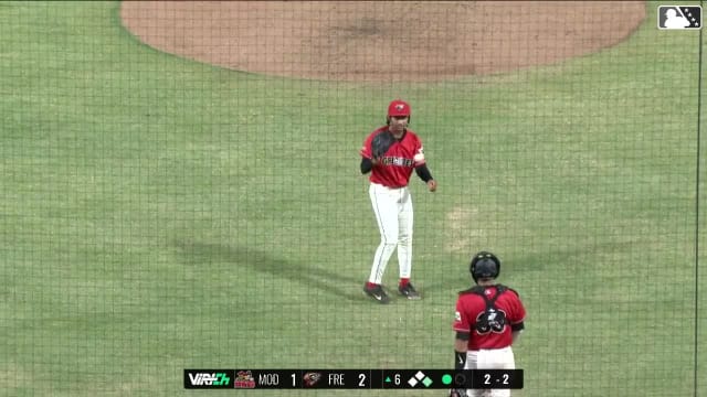Isaiah Coupet's ninth strikeout of the game