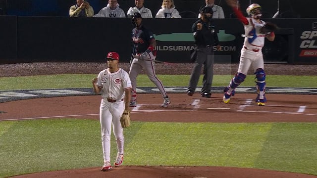 Chase Burns strikes out Jurickson Profar