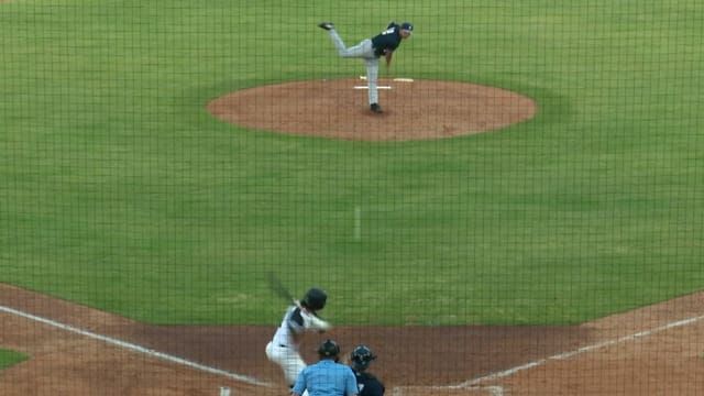 Jared Kollar strikes out the side in the 6th