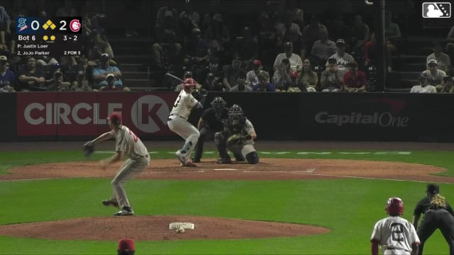 JoJo Parker singles on a line drive to left fielder Robert Calaz. Bryce Chance scores. Dariel Ramon to 3rd. Maddox Latta to 2nd.