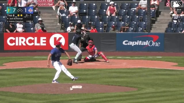 Felnin Celesten's sixth homer of the year