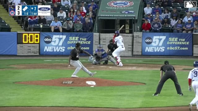 Angel Cepeda singles on a line drive to left fielder Luke Pelzer. Ty Southisene scores. Josiah Hartshorn to 3rd.