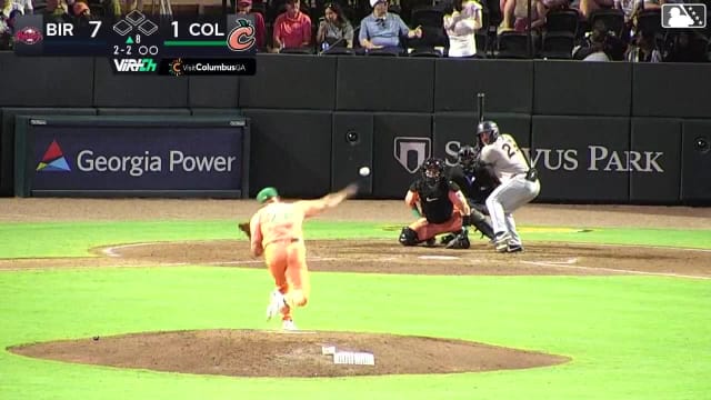 Anthony DePino homers (11) on a fly ball to right center field.