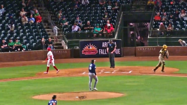 Ryan Hawks' three strikeouts