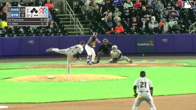 Thomas Pannone's sixth strikeout