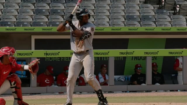 John Gil's five-hit night for Double-A Columbus