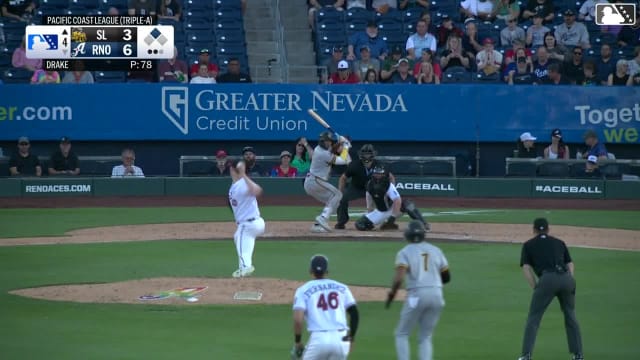 Nelson Rada singles on a fly ball to right fielder Kristian Robinson. Christian Moore scores.
