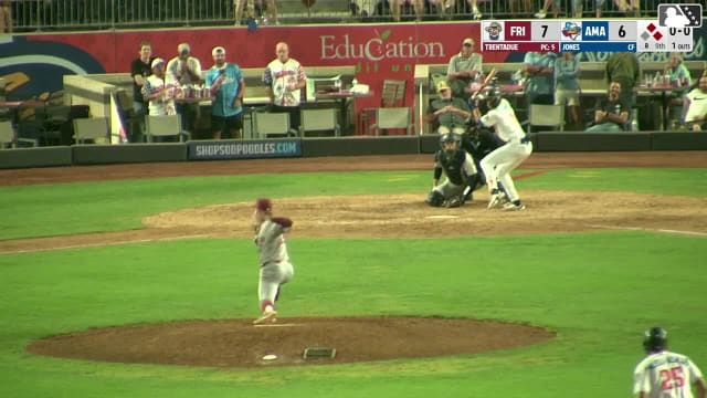 Druw Jones singles on a ground ball to left fielder Marcus Lee Sang. Avery Owusu-Asiedu scores. Angel Ortiz to 2nd.