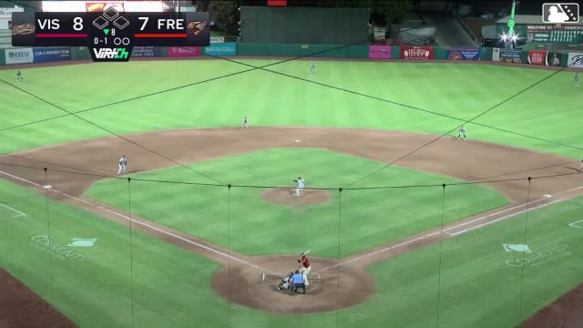 Wilder Dalis homers (15) on a fly ball to right center field.