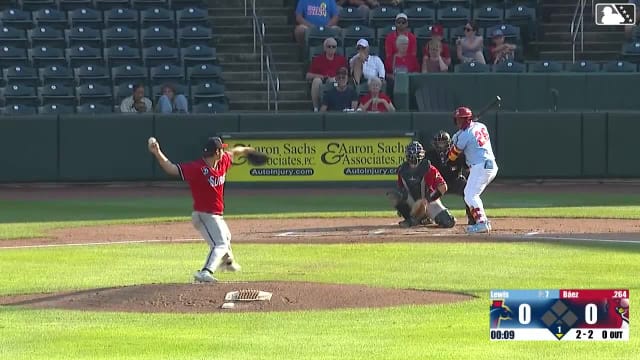 Jesús Báez homers (14) on a fly ball to left field.