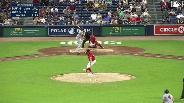 Sean Keys singles on a line drive to center fielder Nate Eaton. Josh Kasevich scores. Daz Cameron to 3rd.