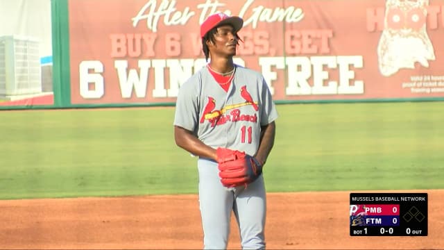 Tink Hence strikes out six batters