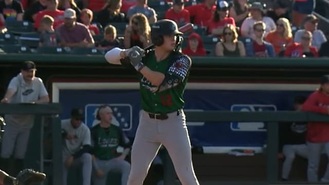 Chase Harlan's outstanding night at the plate