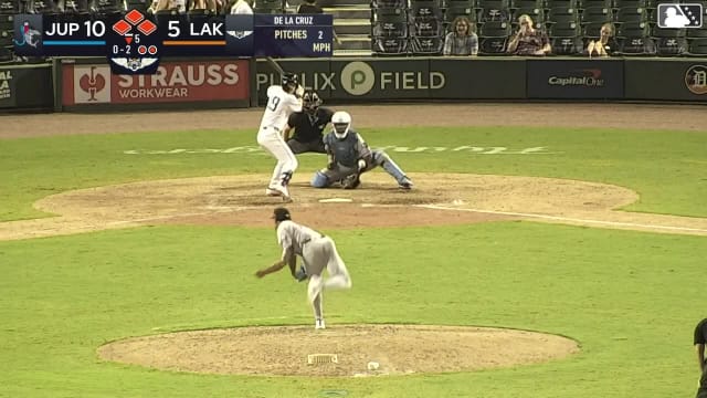 Juan De La Cruz In play, run(s) to Jordan Yost