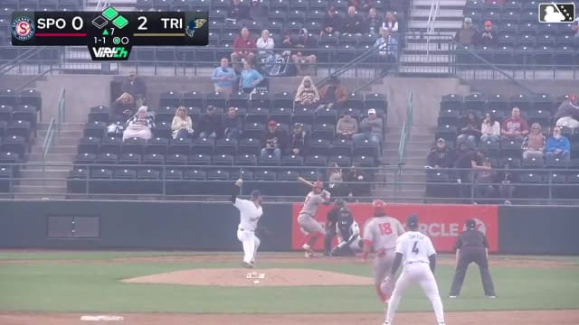 Max Belyeu singles on a ground ball to right fielder Randy De Jesus. Jack O'Dowd scores. Robert Calaz to 3rd.