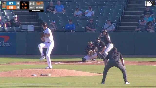 Luke Hill doubles (1) on a sharp line drive to left fielder Willy Vasquez. Alfonsin Rosario scores. Jacob Cozart out at home on the throw, left fielder Willy Vasquez to shortstop Griff O'Ferrall to catcher Ethan Anderson.