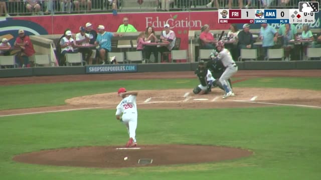 Paxton Kling homers (1) on a fly ball to right center field. Malcolm Moore scores.