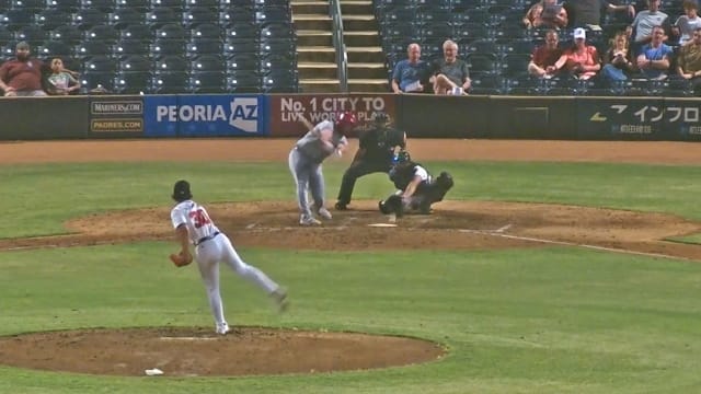 Braves prospect Landon Harper whiffs six