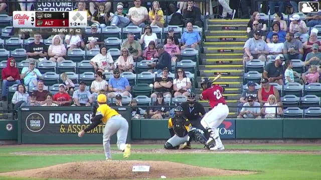 Murf Gray homers (7) on a fly ball to center field.