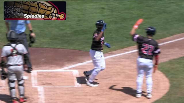 Jefferson Rojas' 19th homer of the season