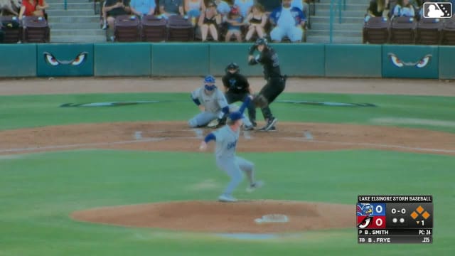 Truitt Madonna doubles (15) on a ground ball to left fielder AJ Soldra. Jose Verdugo scores. Luke Cantwell scores. Bradley Frye scores.