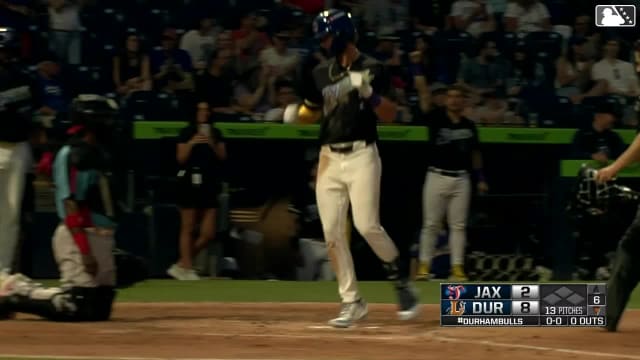 Carson Williams' solo home run