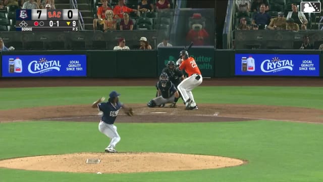 Parks Harber homers (5) on a fly ball to left field.