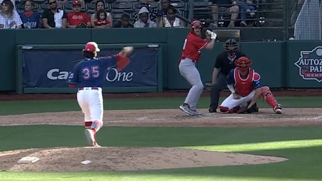 Brody Moore's two perfect innings 