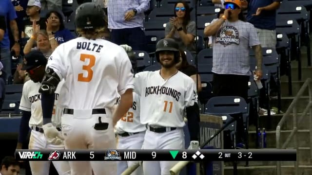 Henry Bolte's second home run of the game