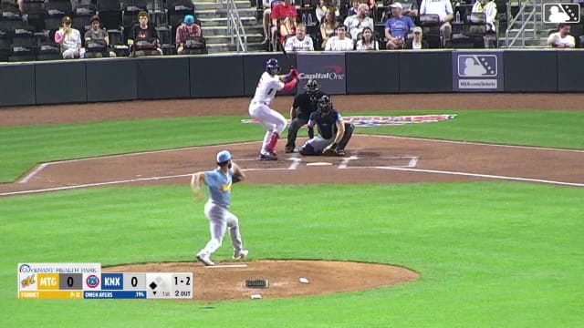 Owen Ayers homers (5) on a fly ball to right center field. Carter Trice scores.