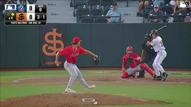 Lorenzo Meola homers (7) on a fly ball to left field. Jose Astudillo scores.