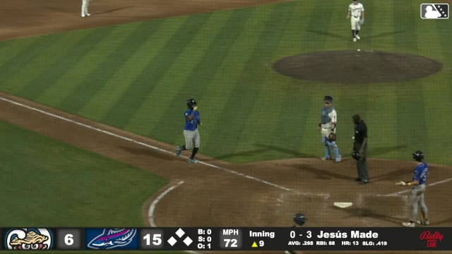 Jesús Made's 14th homer of the season