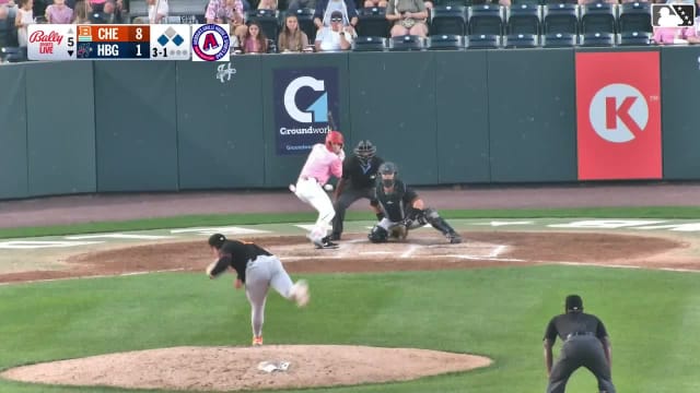 Devin Fitz-Gerald doubles (7) on a line drive to left fielder Fernando Peguero. Devin Ortiz scores. Nick Mitchell scores.