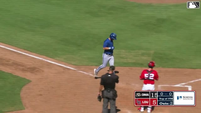 Tyler Gentry's three-run homer