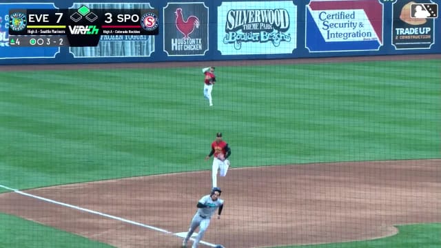 Charlie Condon's perfect throw saves a run