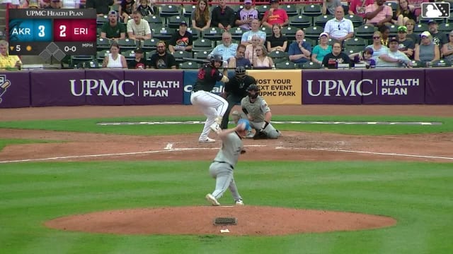 Josue Briceño homers (4) on a fly ball to center field.