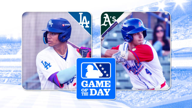 MiLB FGOTD: Burress stars in LAD/ATH Single-A clash