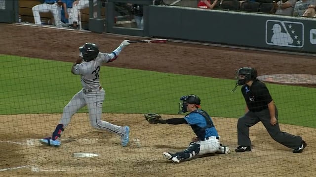 Lazaro Montes' two-homer game