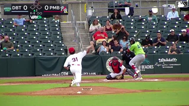 Arnaldo Lantigua homers (11) on a fly ball to left field. Ichiro Cano scores.